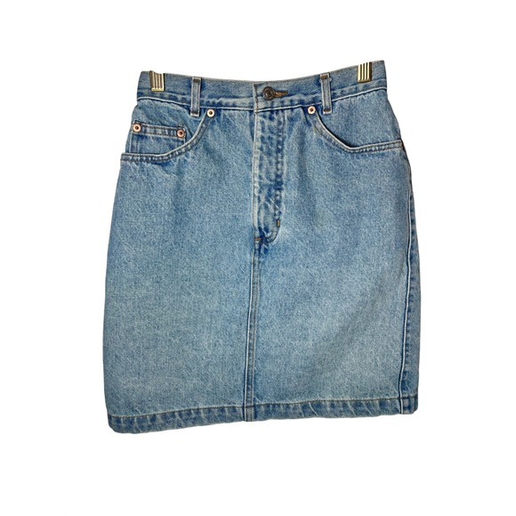 GAP Dresses & Skirts - Gap Denim Skirt Womens 5/6 Light Blue High Rise Vintage Made in USA
